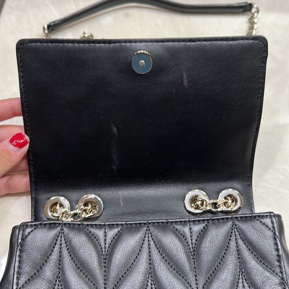 Kate spade black leather shoulder bag - Picture 3 of 5